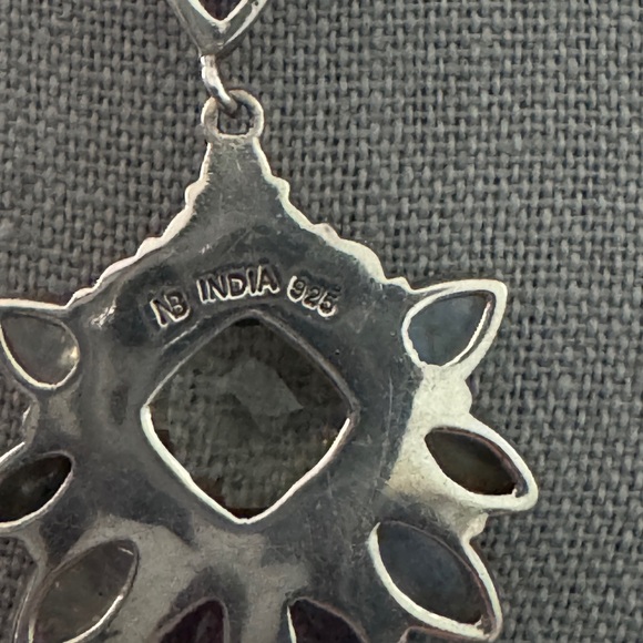 Nicky Butler Elegant Multi Stone AdJ Necklace 17”-20” Vintage - Picture 7 of 9